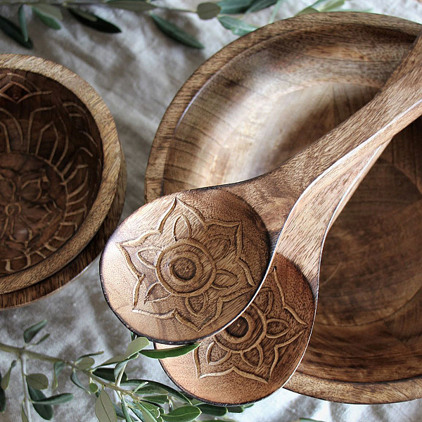 Majas Salladsbestick Fleur