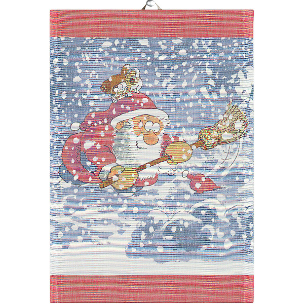 mit Geschenksack, h=20cm, creme, Advent Chic Antique Weihnachtsmann "Vintage"