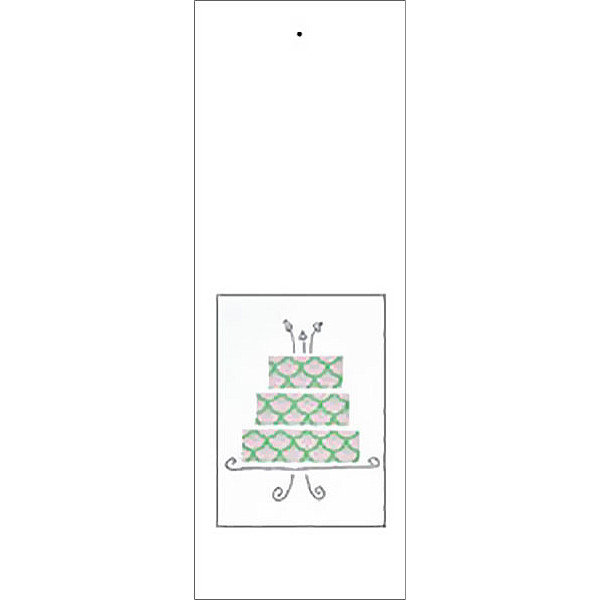 Gift Tag Green Cake