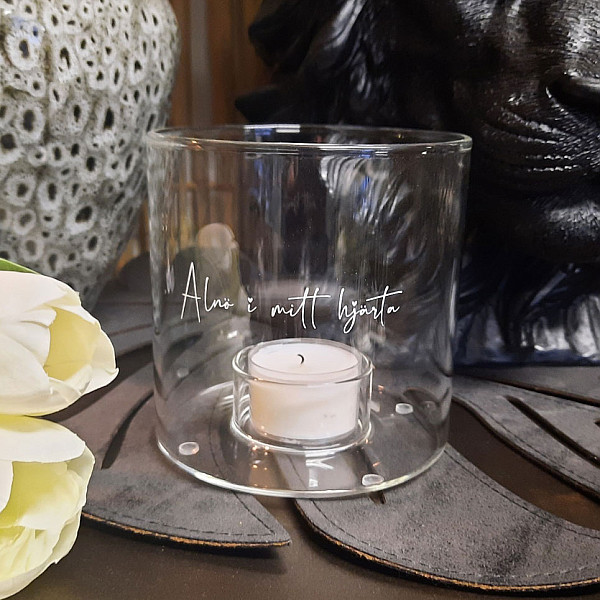 Majas Candle Holder Alnö i mitt hjärta