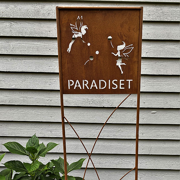 Växtstöd/Skylt Paradiset