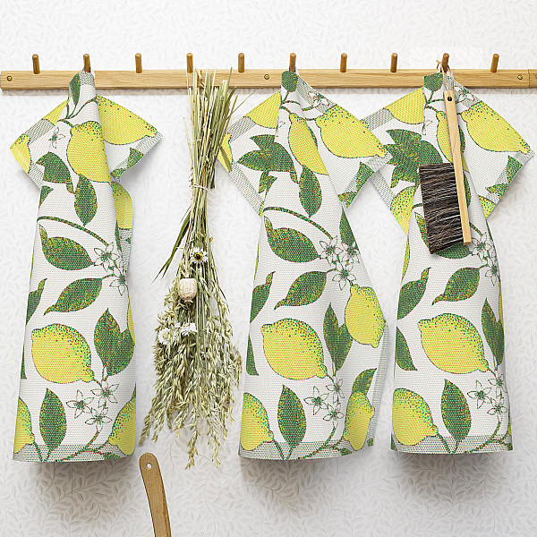 Kökshandduk Citroner