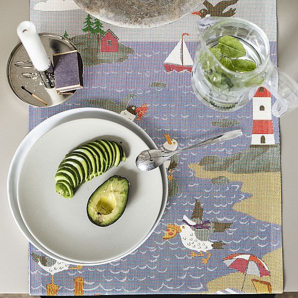 Tischläufer Havsfåglar / Seevögel