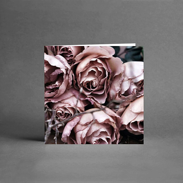 Litet Kort Pink Roses