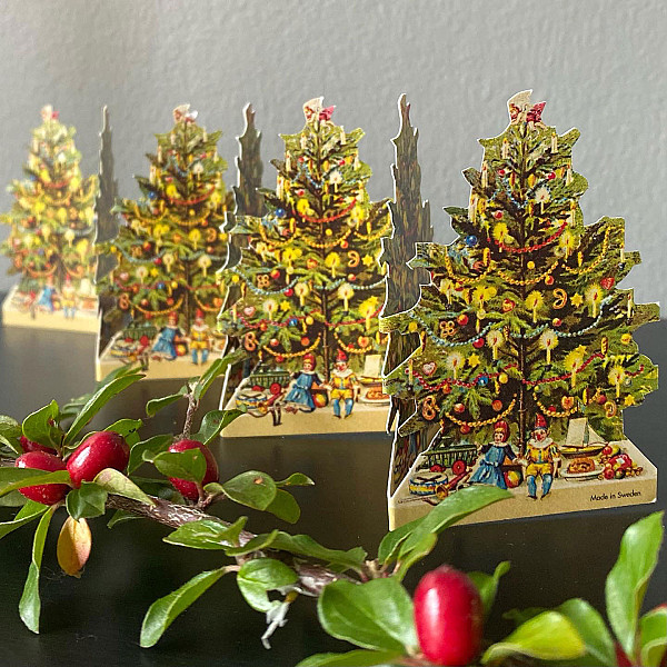 Papierreihe Weihnachtsbaum Mini