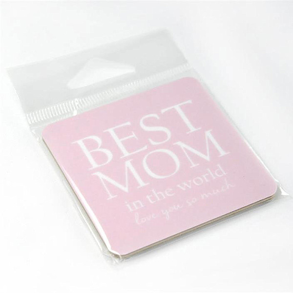 Magnet Best Mom - Pink / White