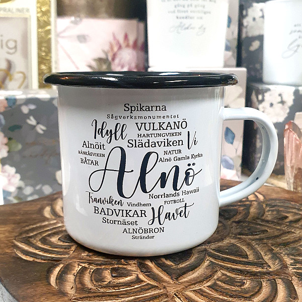 Emaille Becher Alnö