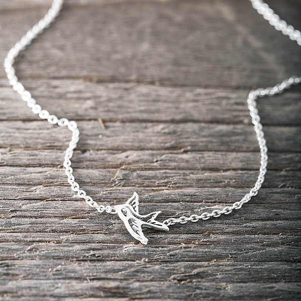 Halskette Schwalbe