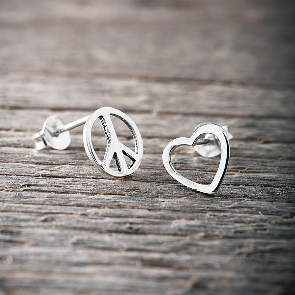 Ohrringe Love & Peace