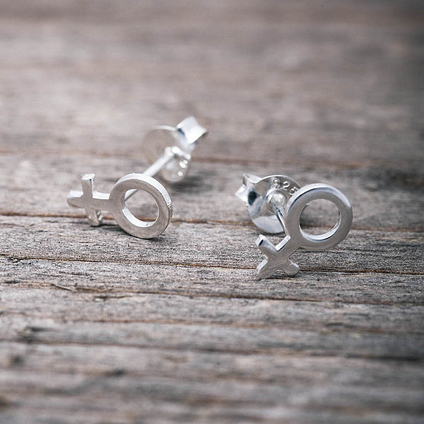 Ohrringe Weibliches Zeichen Mini