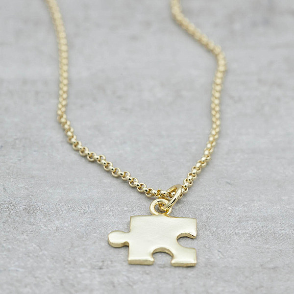 Halskette Puzzleteil