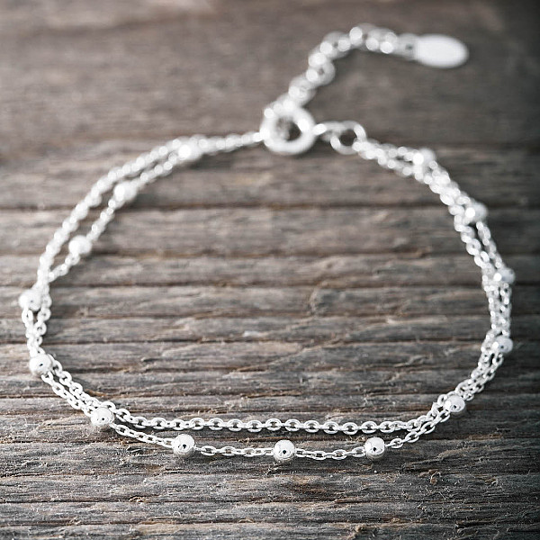 Armband Doppelketten