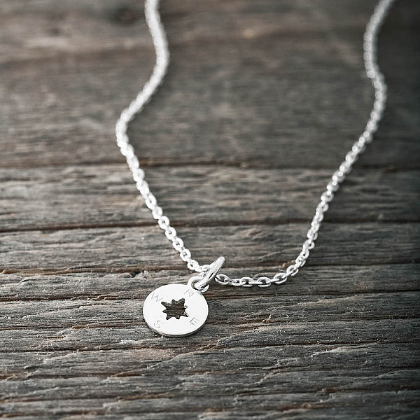 Halskette Kleiner Kompass