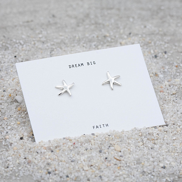 Ohrringe Seestern