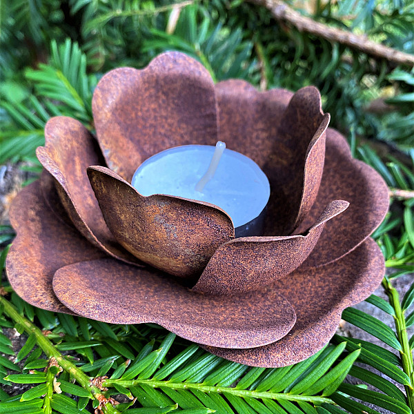 Värmeljushållare Ros Cinderella