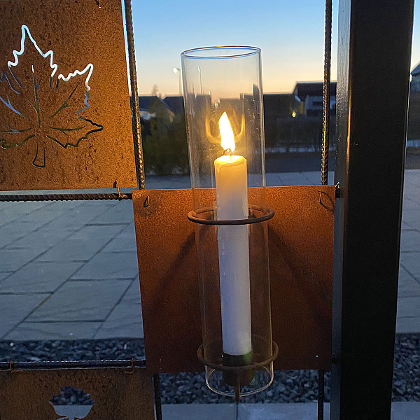 Hängande ljusstake till armeringsnät