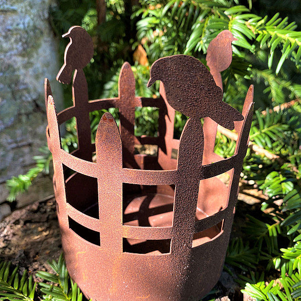 Outdoor Candle Holder / Pot Fence
