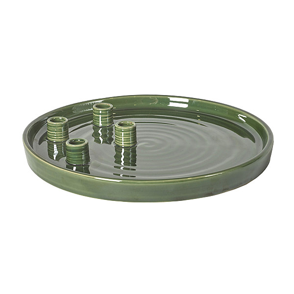 Candle Plate Eklaholm four candles