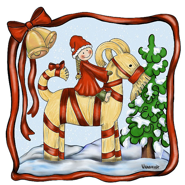 Servietten Luciaparade