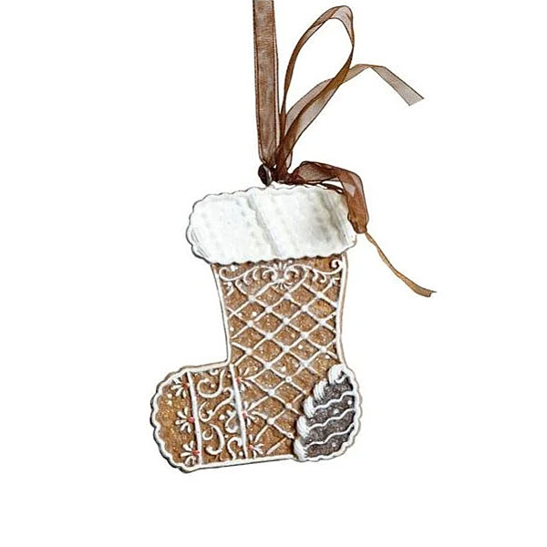 Lebkuchen-Weihnachtsstrumpf Anhänger