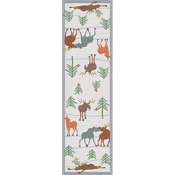 Table Runner Clumsy Moose