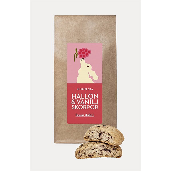 Raspberry & Vanilla Rusks