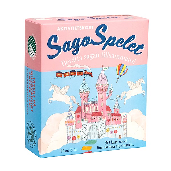 Aktivitetskort Sagospelet