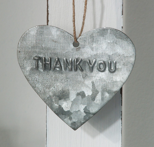 Tag Heart THANK YOU