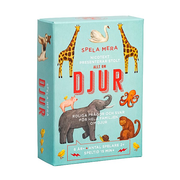 Spela mera: Allt om djur