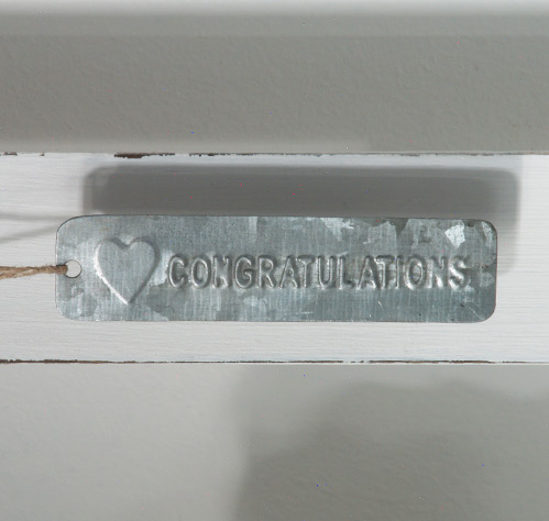 Tag Congratulations with heart