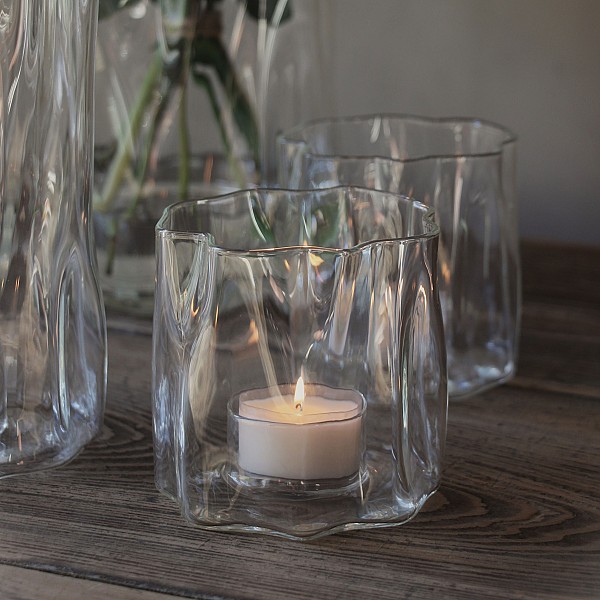 Majas Kerzenhalter / Vase Welle