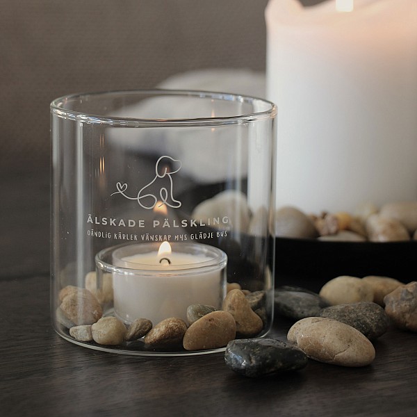 Majas Candle Holder Älskade Pälskling