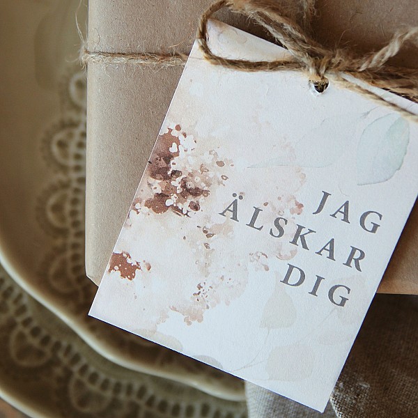 Geschenkkarte Jag Älskar Dig