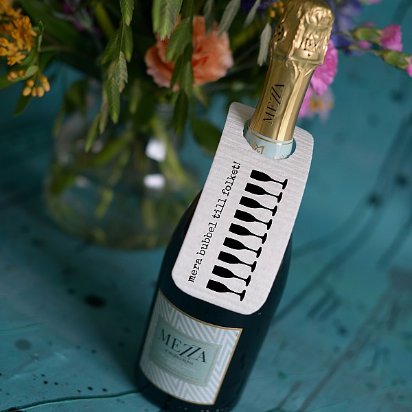 Dish Cloth Card Mera bubbel