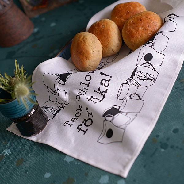 Tea Towel Tack och lov