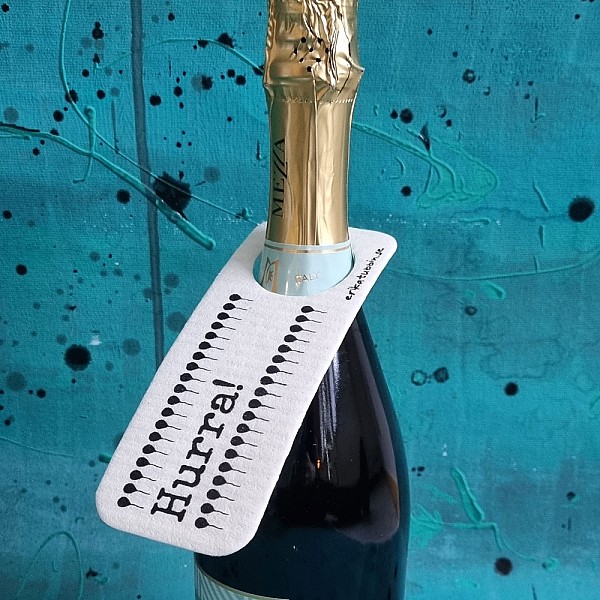 Dish Cloth Card Hurra