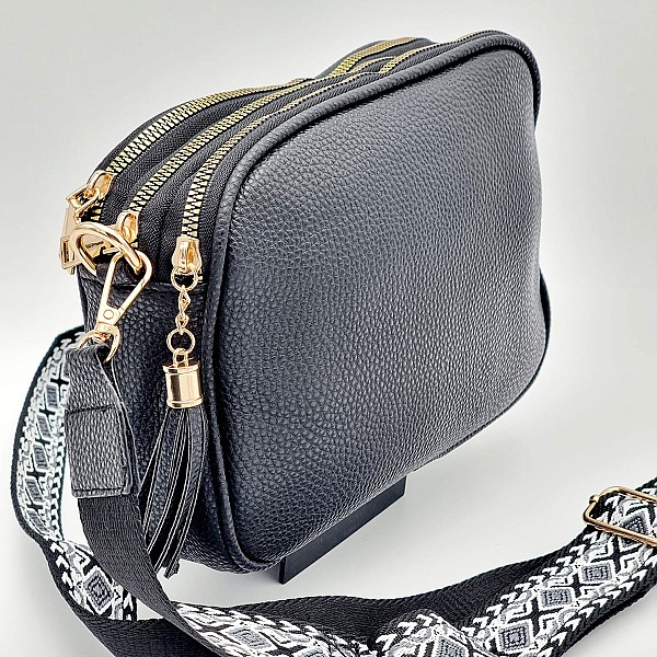 Axelremsväska med bred rem