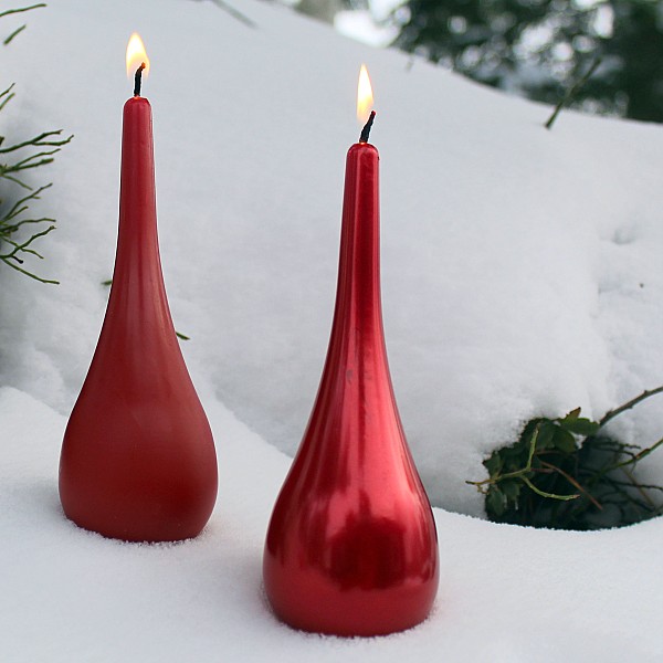 Tropfkerze Groß 2er-Pack