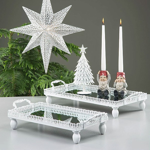 Spegelbricka Avlång