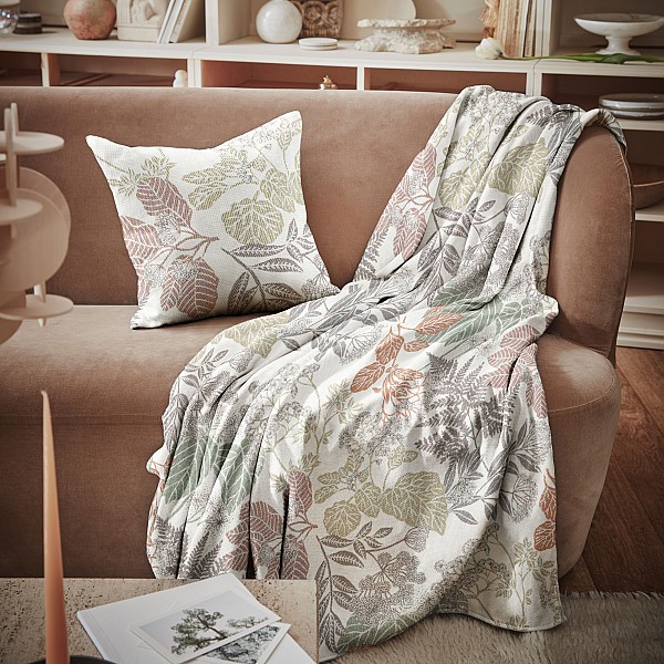 Plaid Höstnatur / Herbst Natur