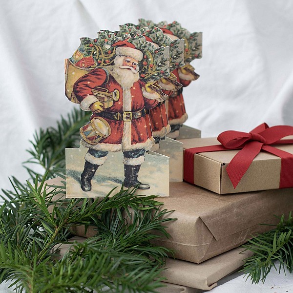 Papierreihe Nostalgie Santa