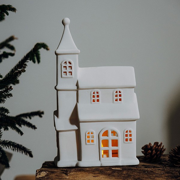 Ceramic House Village No. 9 Church