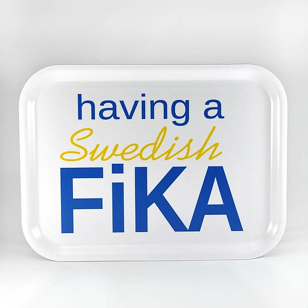 Bricka Having a Swedish Fika