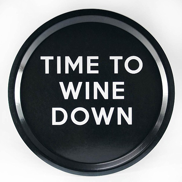 Rund Bricka Wine Down