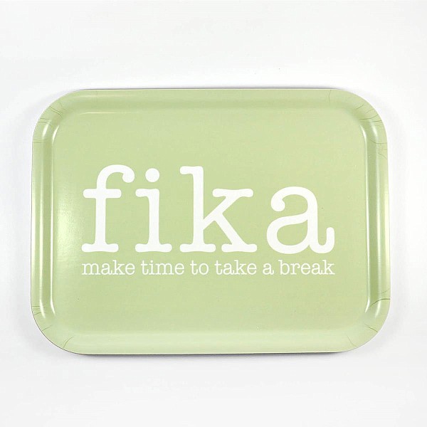 Bricka Make time Fika