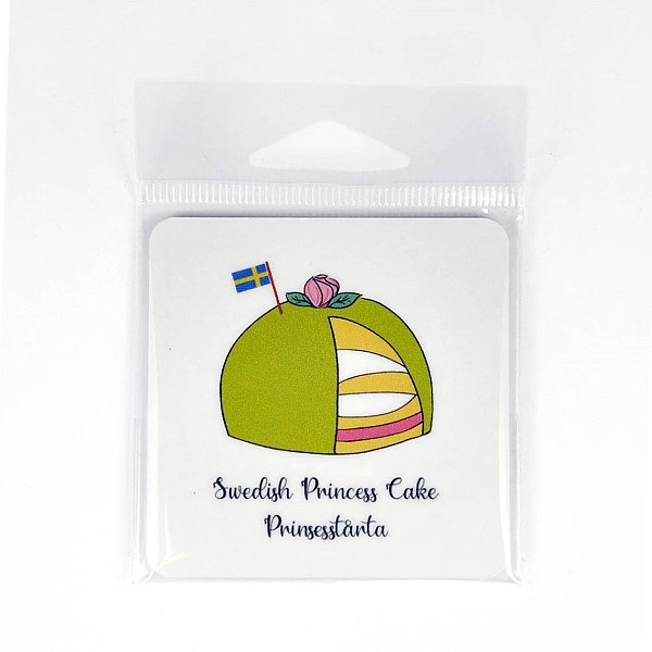 Magnet Swedish Princess Cake