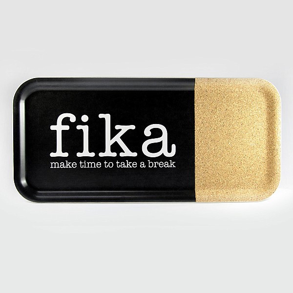 Bricka Make time Fika