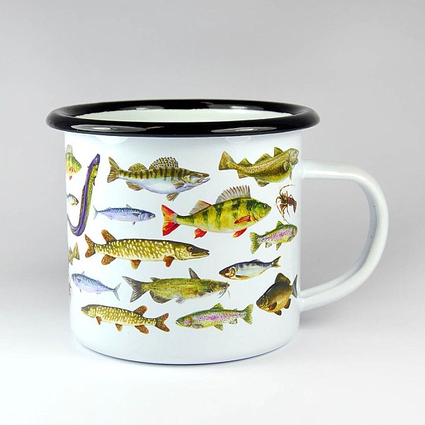 Emaljmugg Nordic Fish