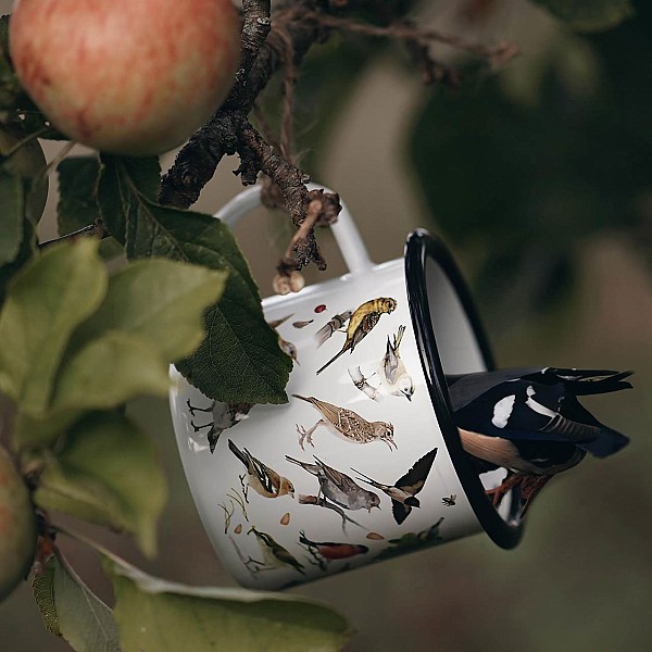 Emaljmugg Nordic Birds