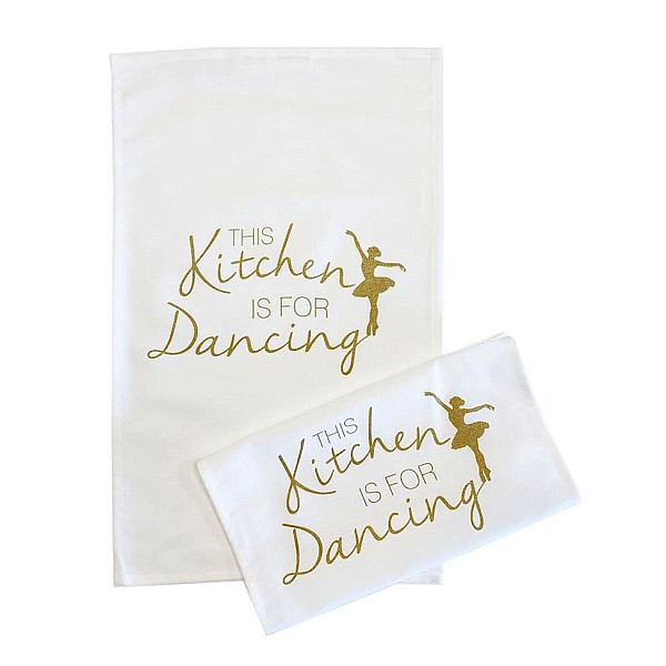 Geschirrtuch Kitchen Dancing